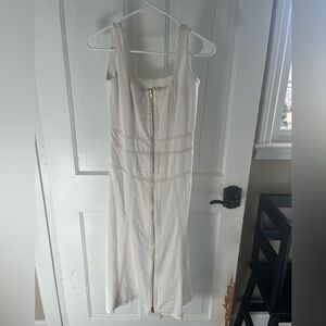 INC International Concepts White Midi Dress